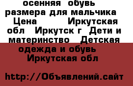 осенняя  обувь 15 размера для мальчика  › Цена ­ 150 - Иркутская обл., Иркутск г. Дети и материнство » Детская одежда и обувь   . Иркутская обл.